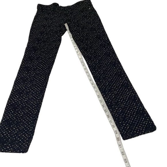 Anthro Pilcro and the Letterpress Serif Legging Cords Black and Gold Size 28‎ - Picture 9 of 11